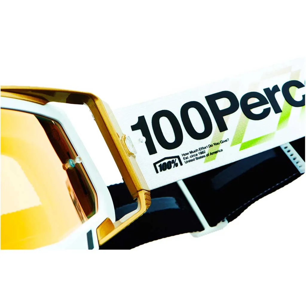 100% - Racecraft2 Succession Gold Mirror Goggles