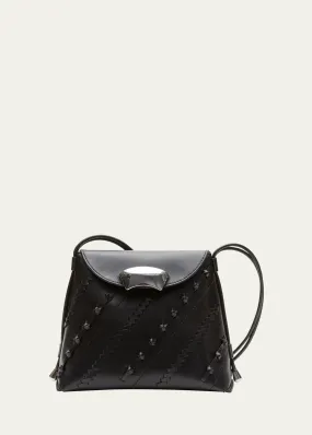 3.1 Phillip Lim ID Petite Woven Leather Shoulder Bag