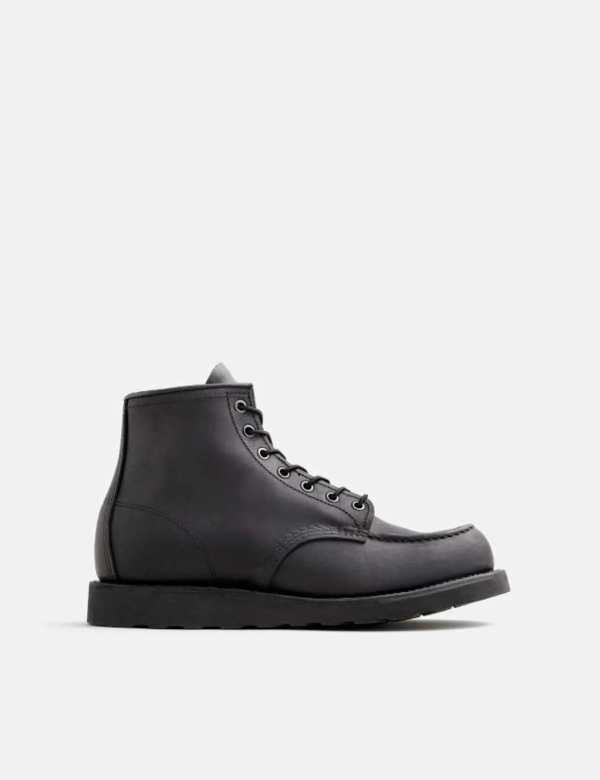 6 Classic Moc Toe Boot - Harness Black