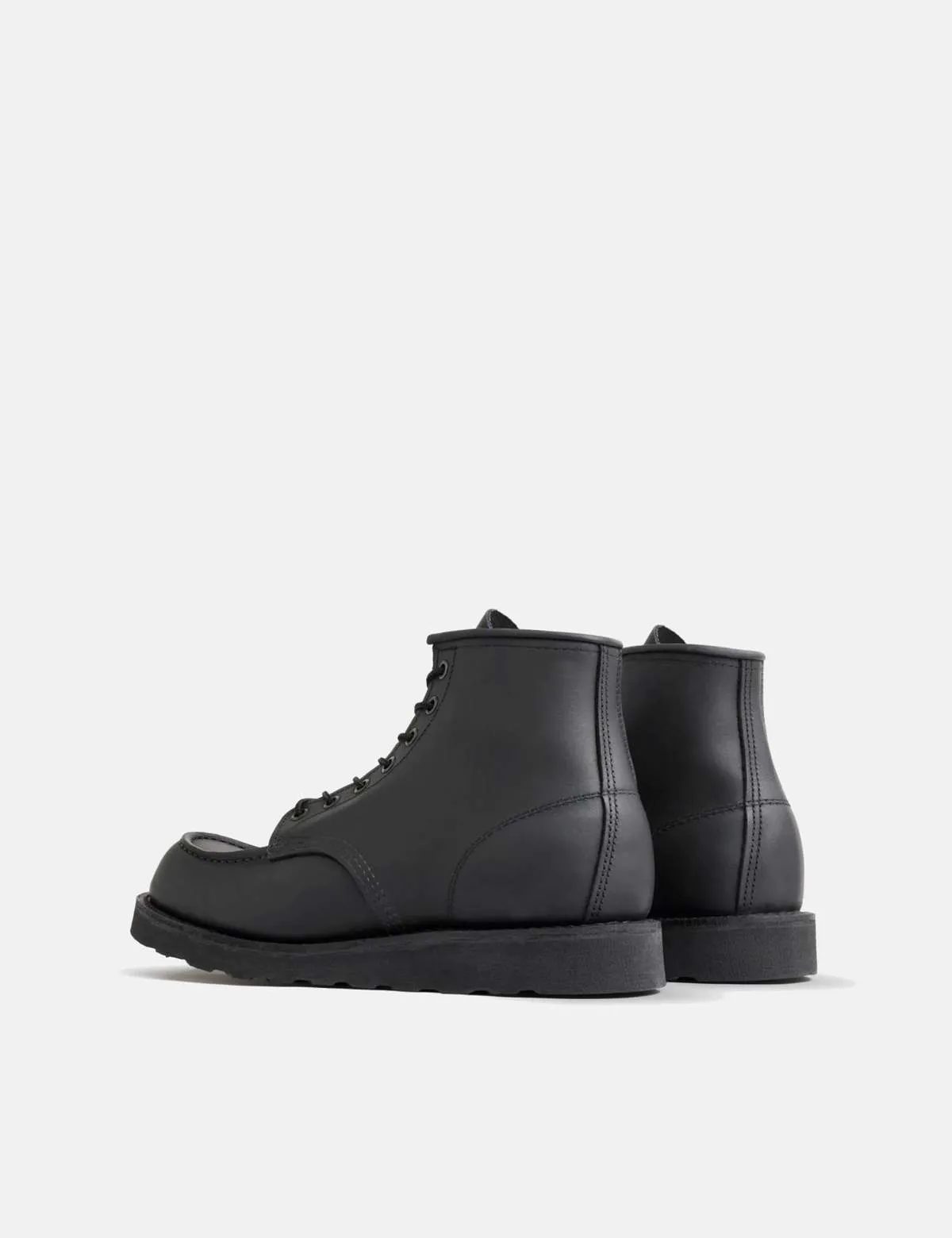 6 Classic Moc Toe Boot - Harness Black