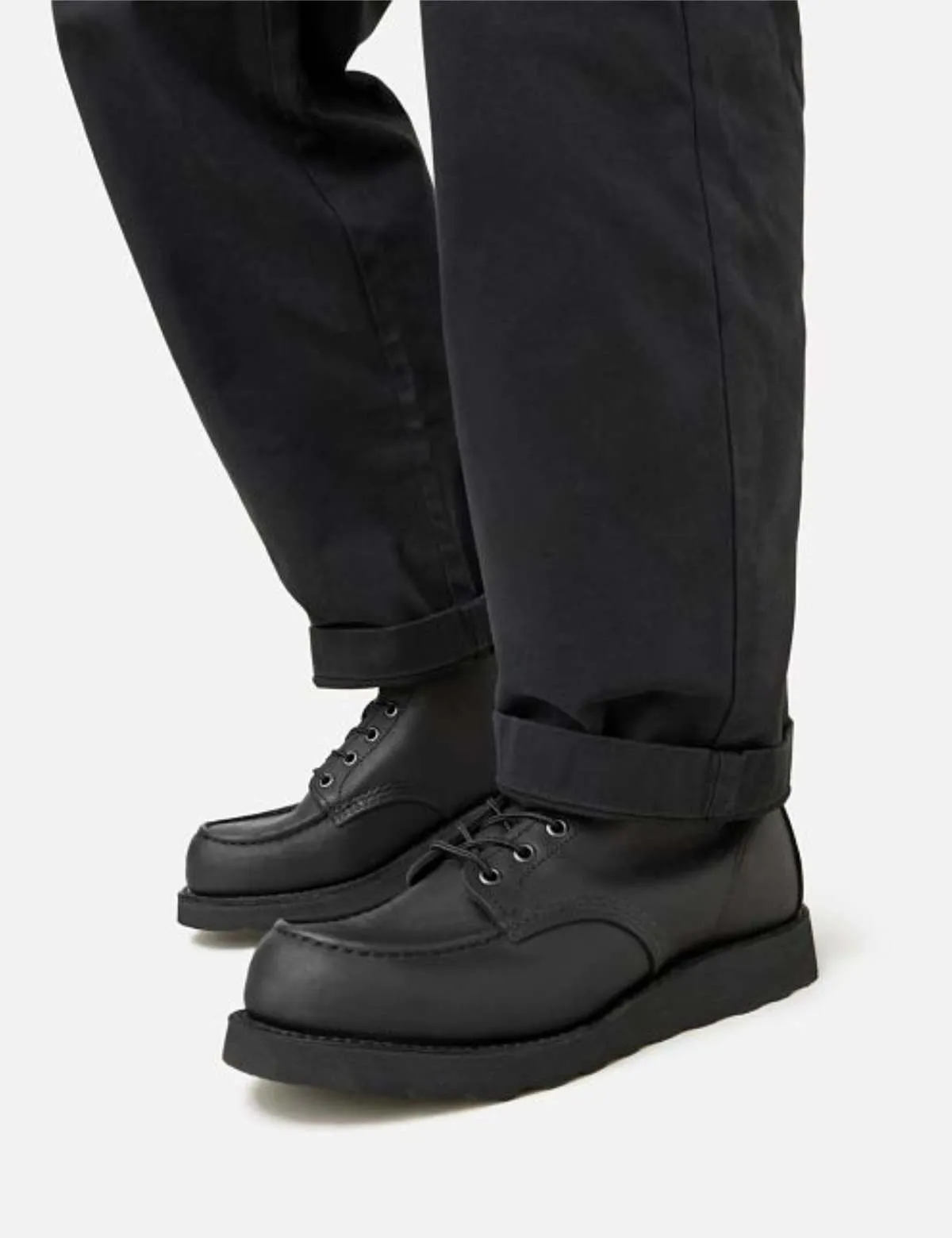 6" Classic Moc Toe Boot - Harness Black