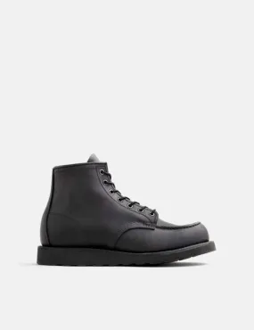 6" Classic Moc Toe Boot - Harness Black