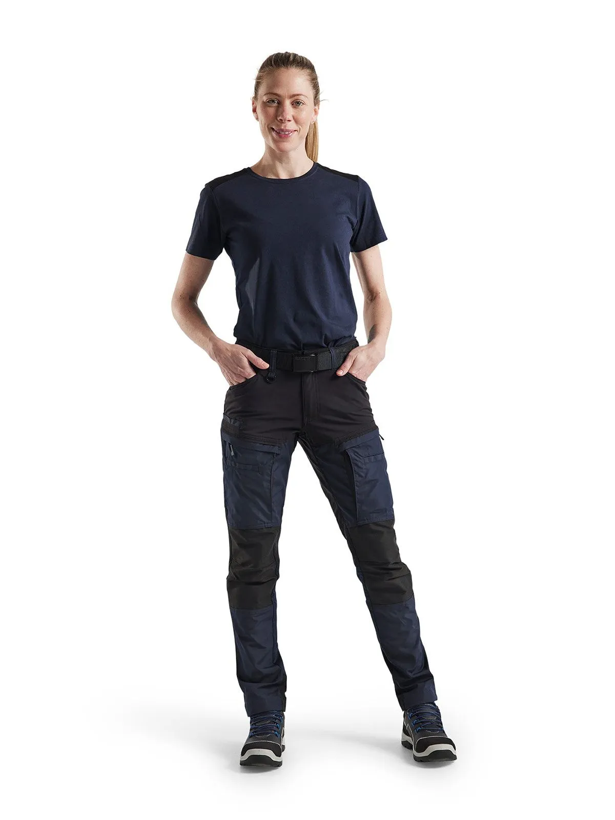 7166-1845 Women's Service Work Trousers Stretch - Blåkläder