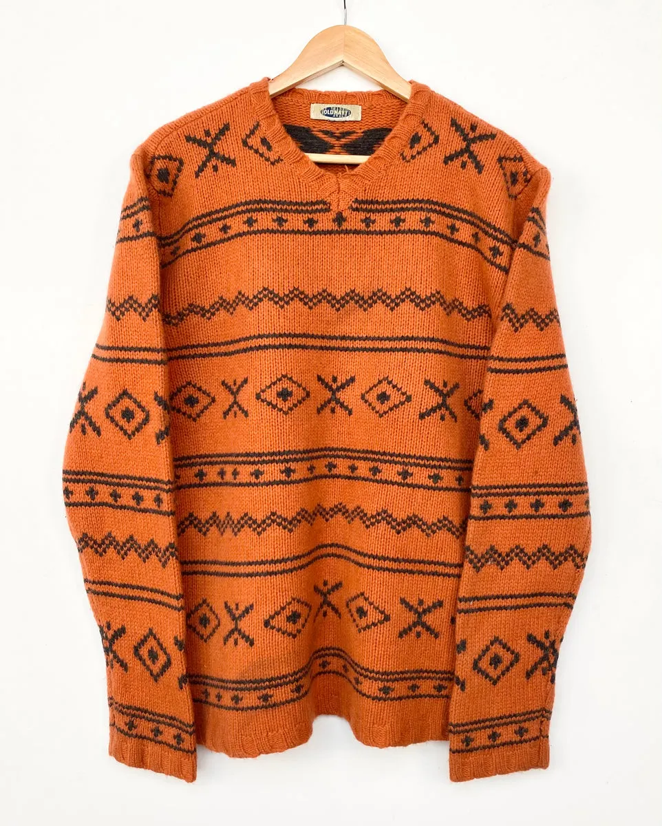 90s Grandad Jumper (M)