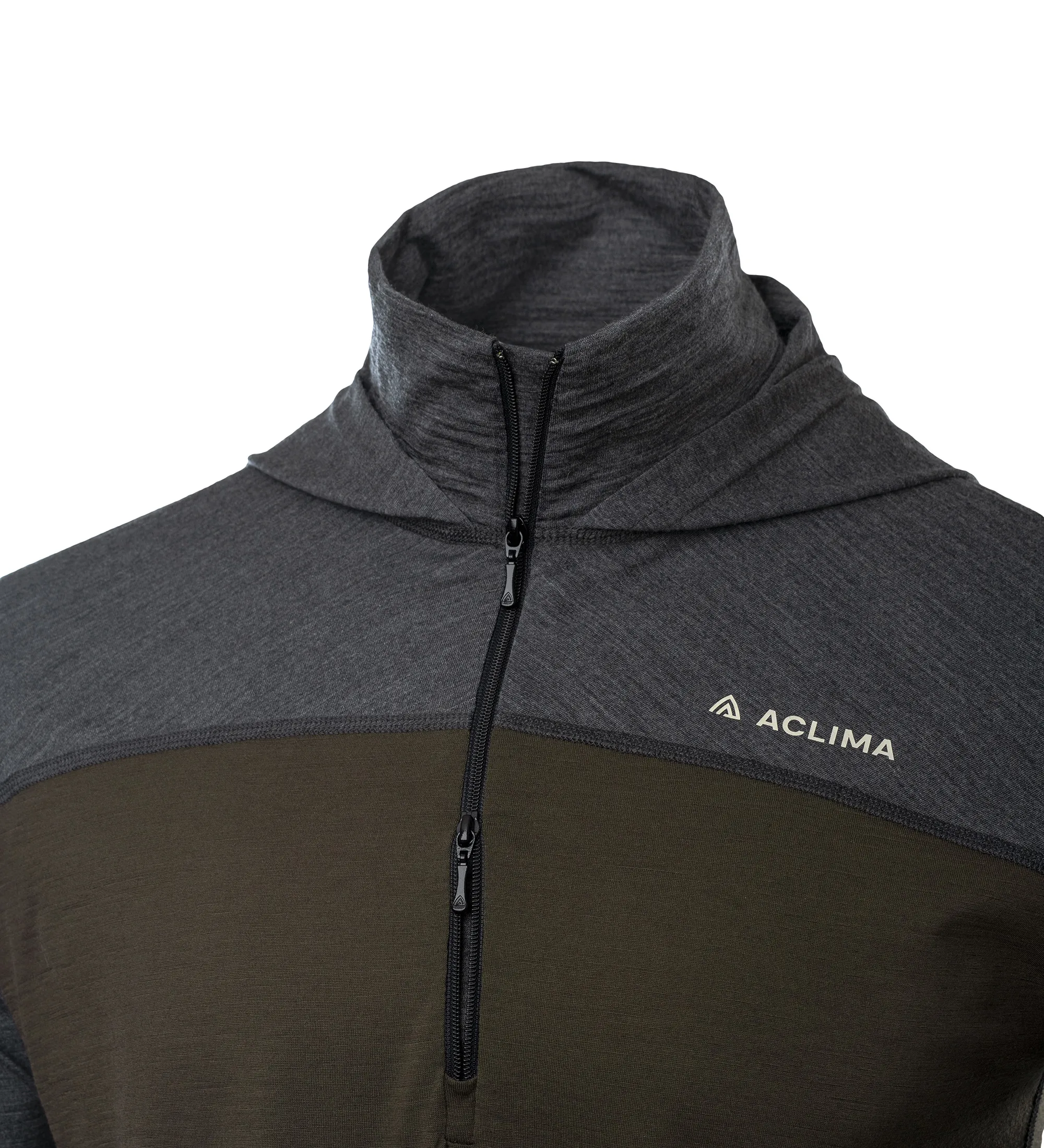 Aclima Men's LightWool 180 Hoodie Tarmac/Marengo | Buy Aclima Men's LightWool 180 Hoodie Tarmac/Marengo here | Outnort