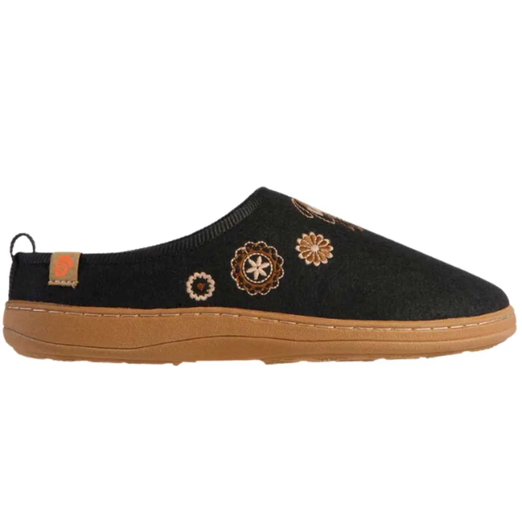 Acorn Alexandra Clog Slipper Black (Women's)