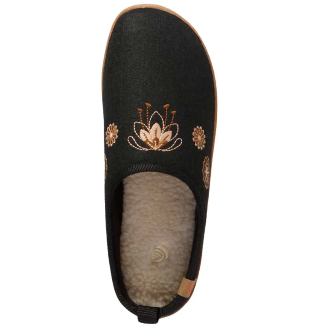 Acorn Alexandra Clog Slipper Black (Women's)