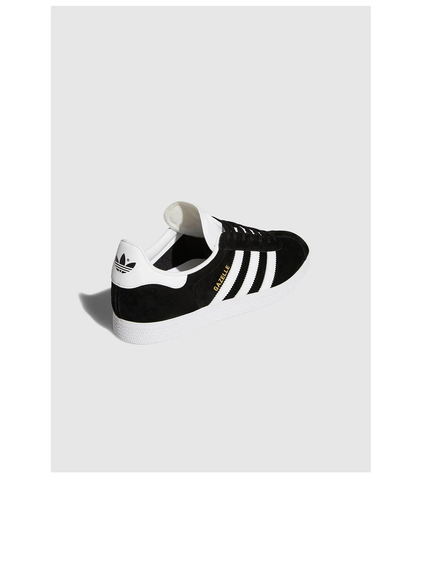 adidas Originals Gazelle Trainers - Black/White