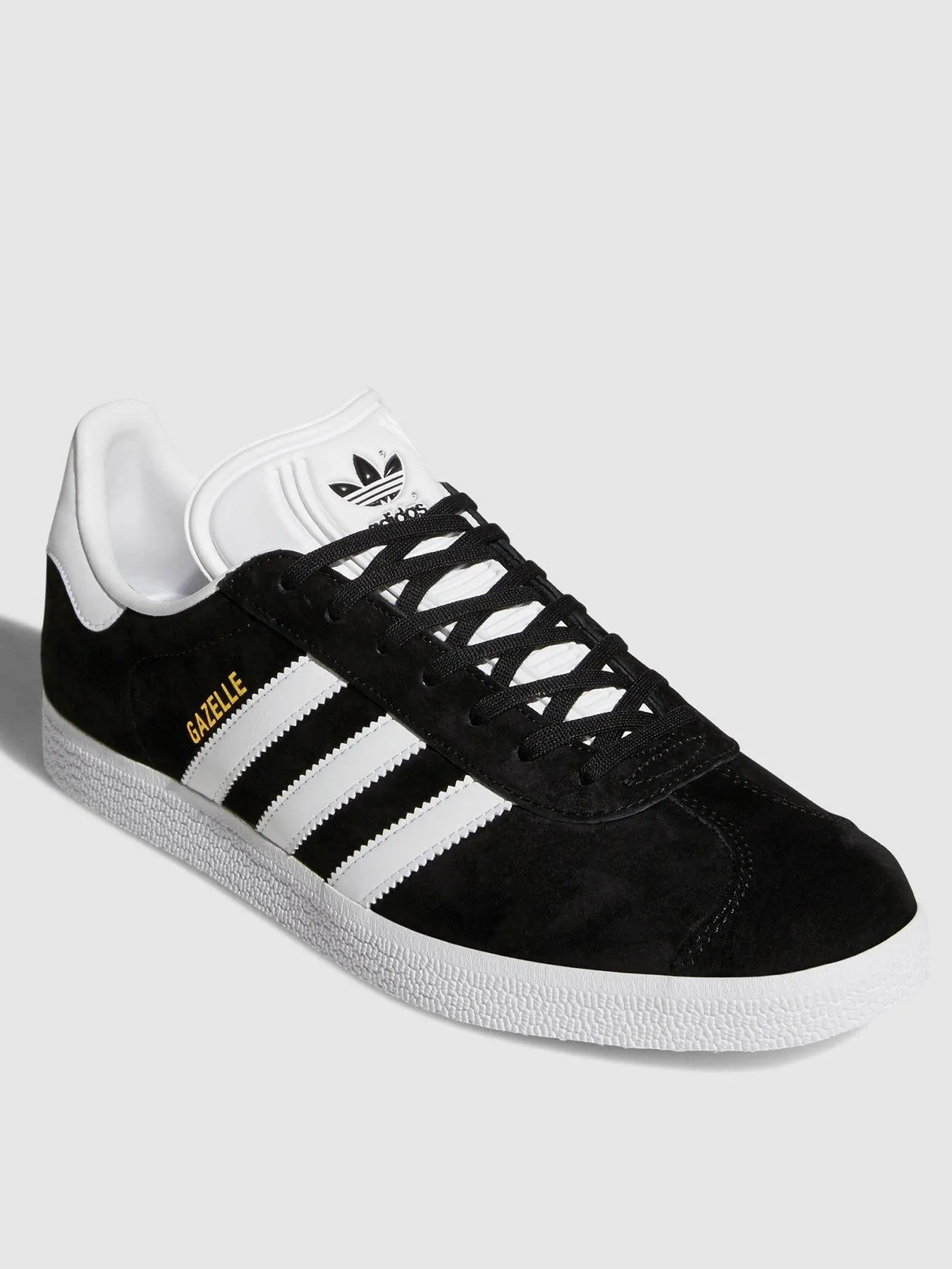 adidas Originals Gazelle Trainers - Black/White