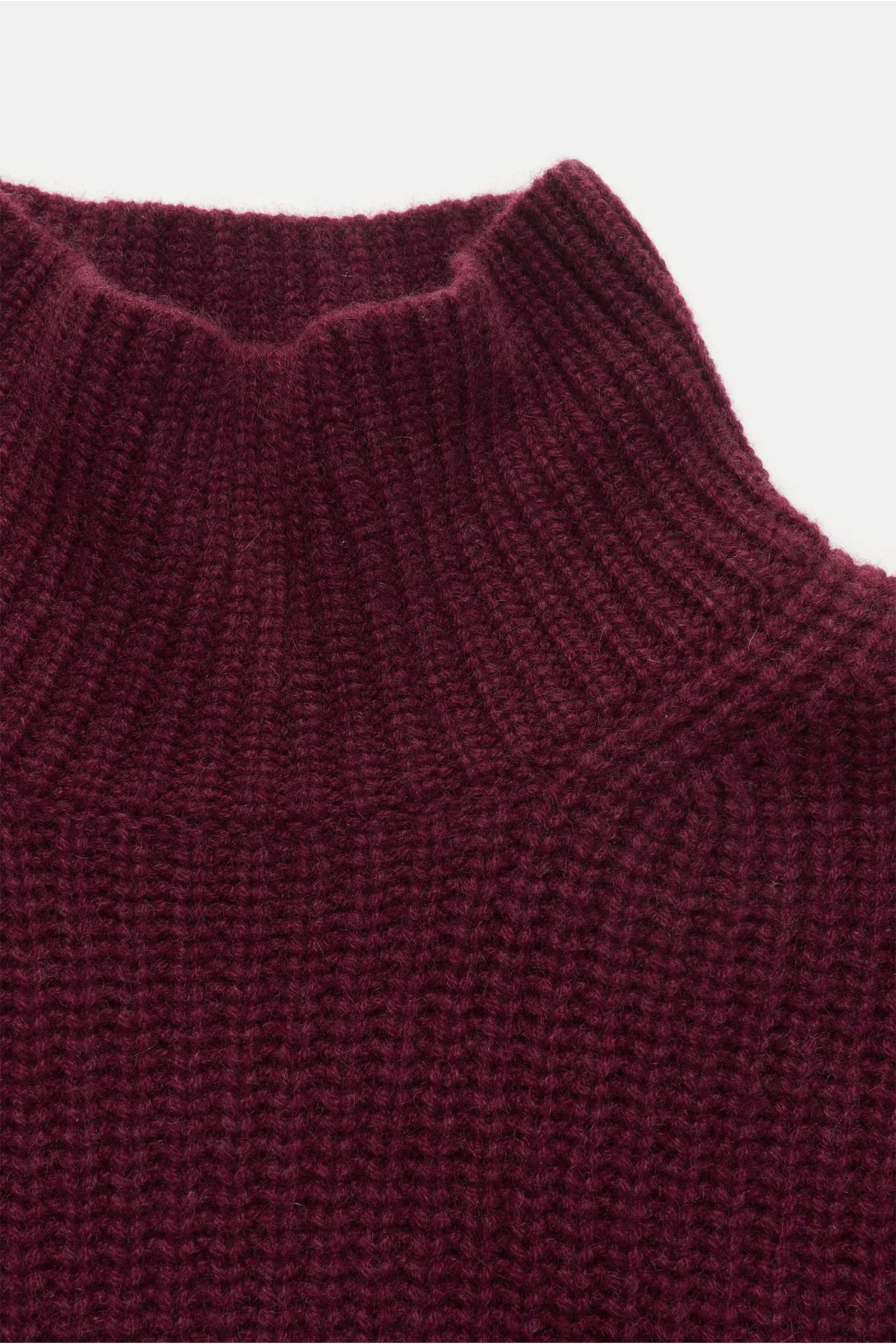 AGNONA cashmere jumper burgundy