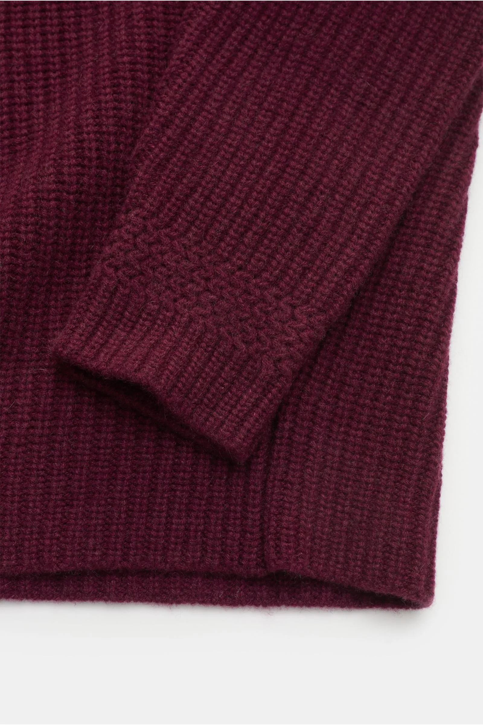 AGNONA cashmere jumper burgundy