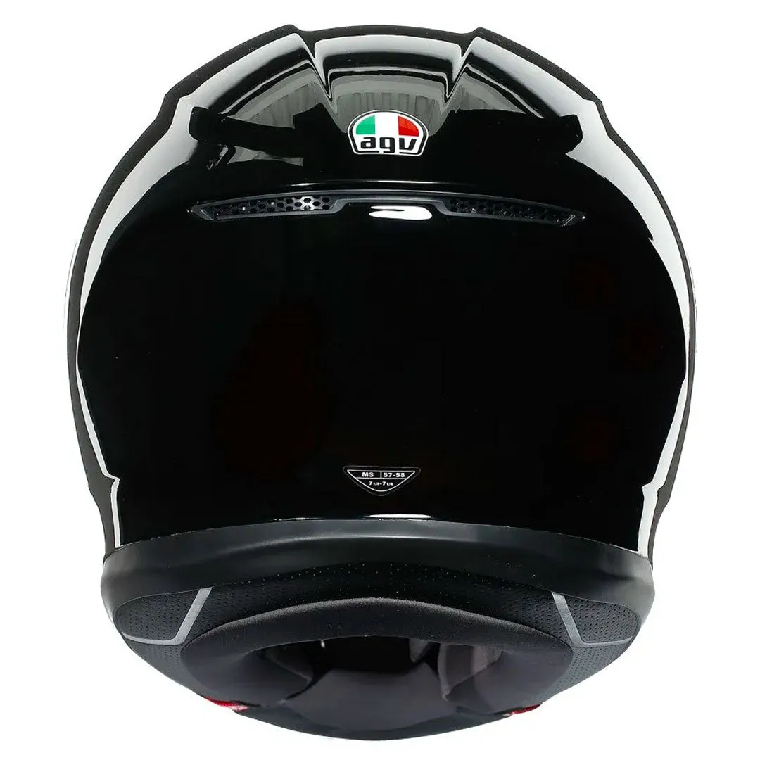 AGV - K-6 Gloss Black Helmet