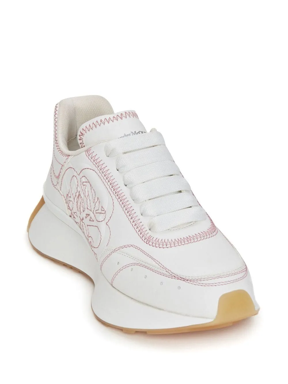 Alexander McQueen    Alexander Mc Queen Sprint Runner Leather Sneakers