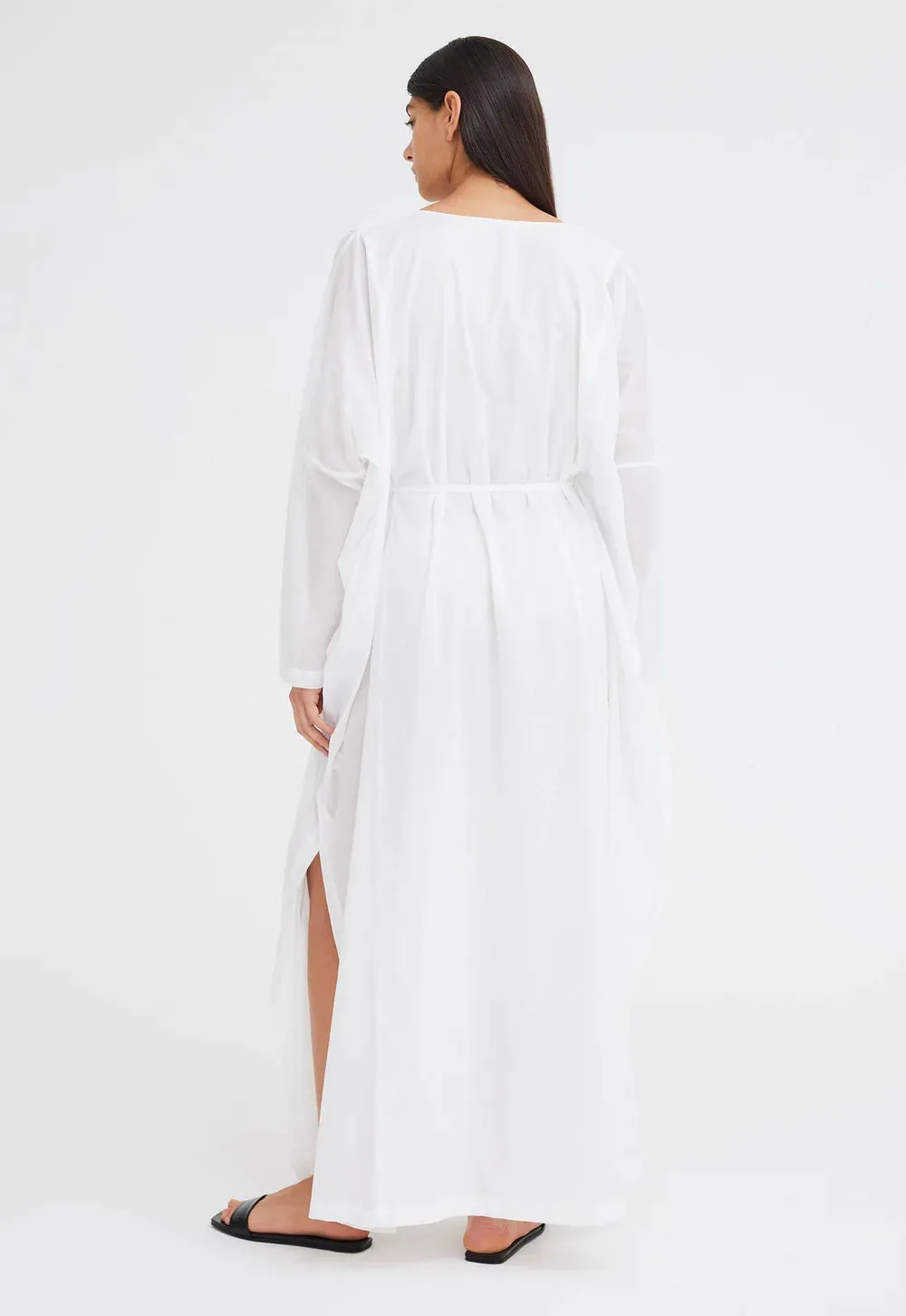 Arc Dress White-          -        