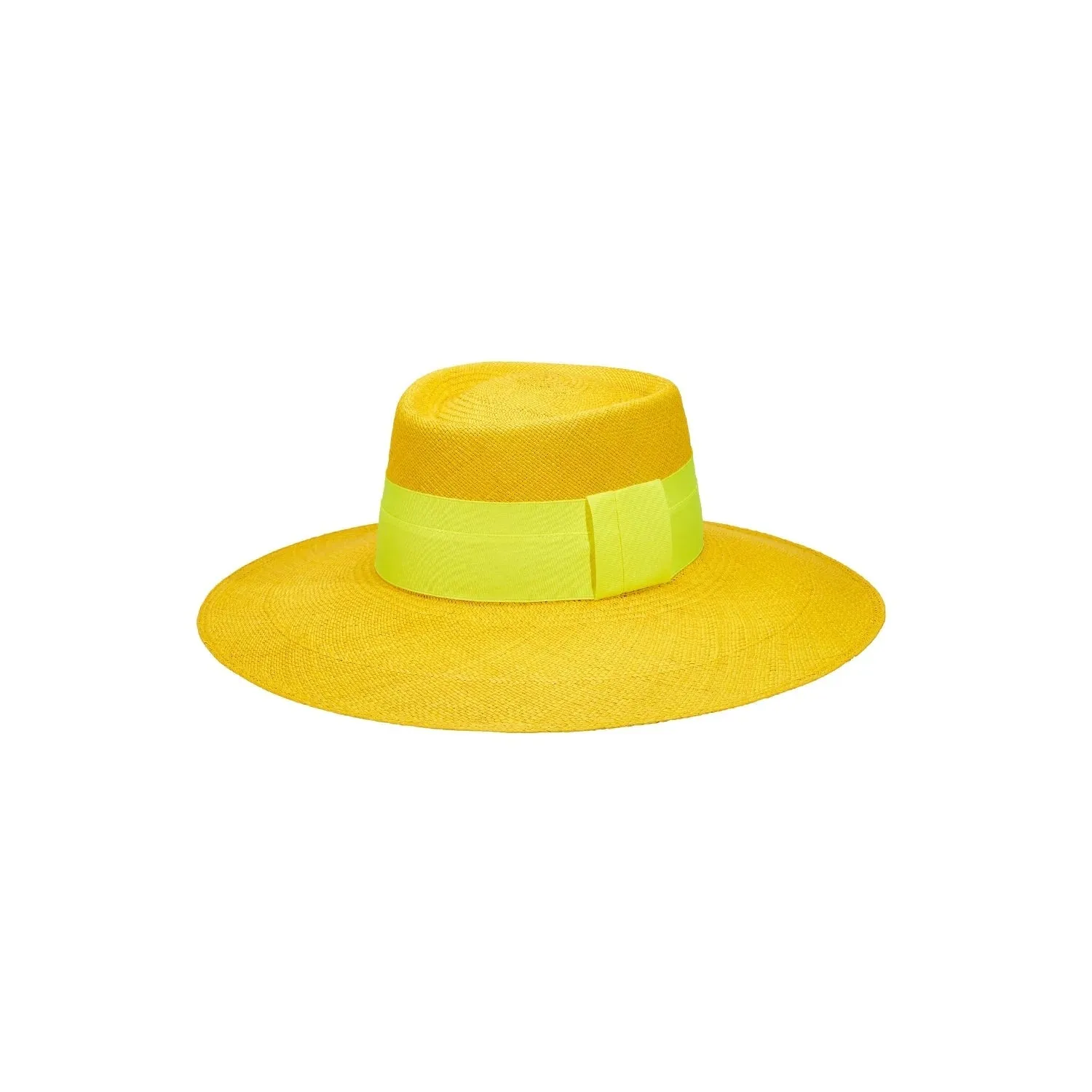 Artesano Mandarin - Panama Straw Boater Hat | Artesano