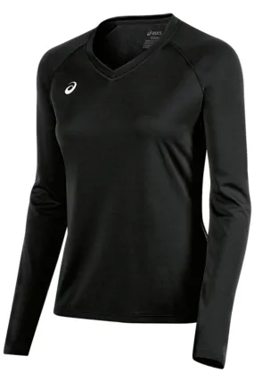 Asics Women's Circuit 8 Warm-Up Long Sleeve XT3262 Black