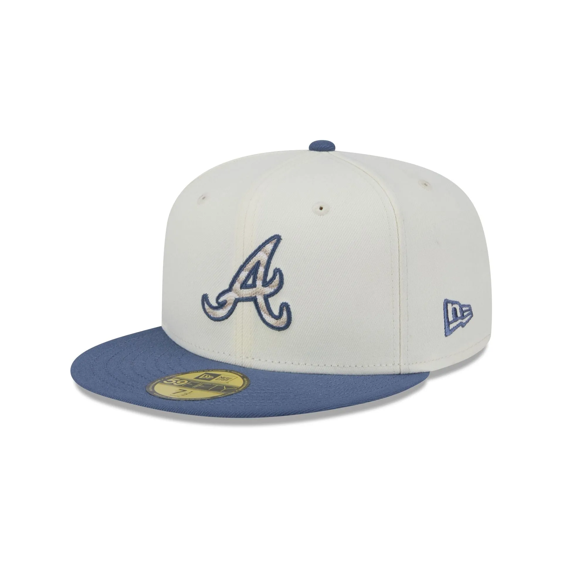 Atlanta Braves Wavy Chainstitch 59FIFTY Fitted Hat