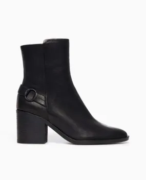 Babette Boot - Black Grain