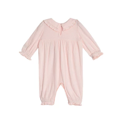 Baby Girls' Mabel + Honey Penelope Long Sleeve Romper