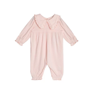 Baby Girls' Mabel + Honey Penelope Long Sleeve Romper