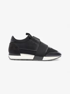 Balenciaga Race Runner Sneakers  Black / White Mesh EU 37 UK 4