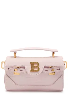 BALMAIN B-Buzz 19 leather top handle bag  -                         -                     -                