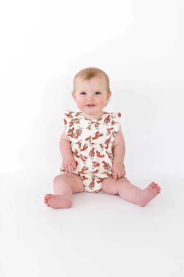 Betsy Romper in Crawfish