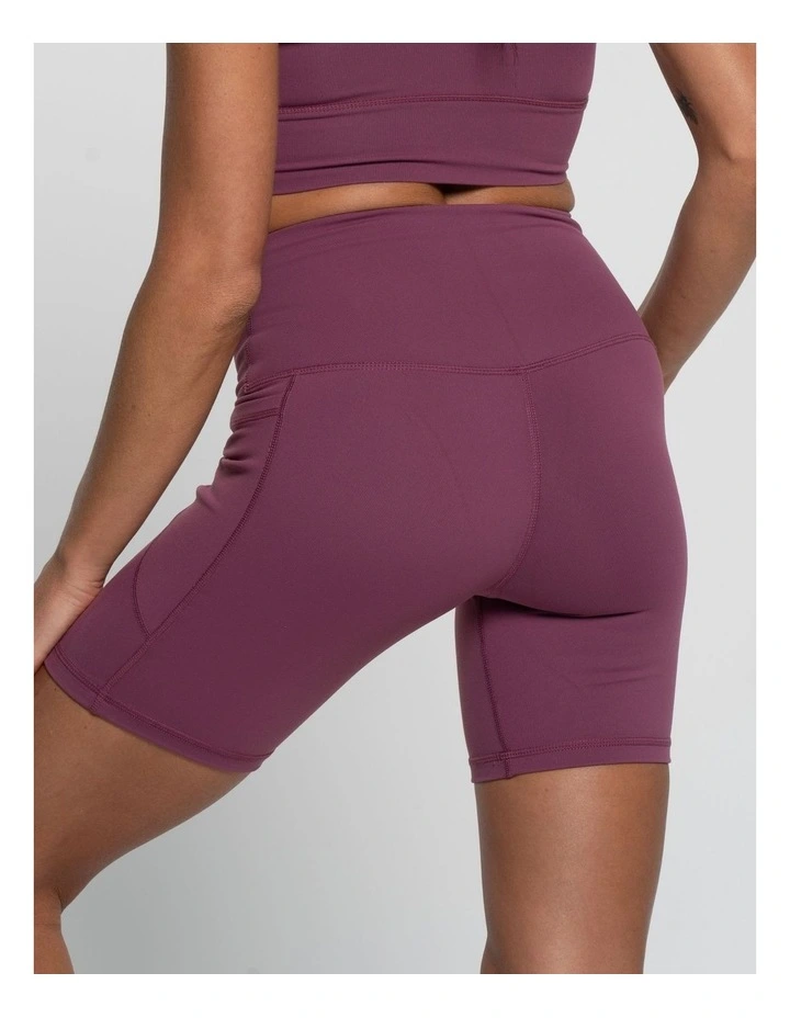 Bike Short - Merlot