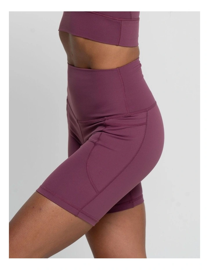 Bike Short - Merlot