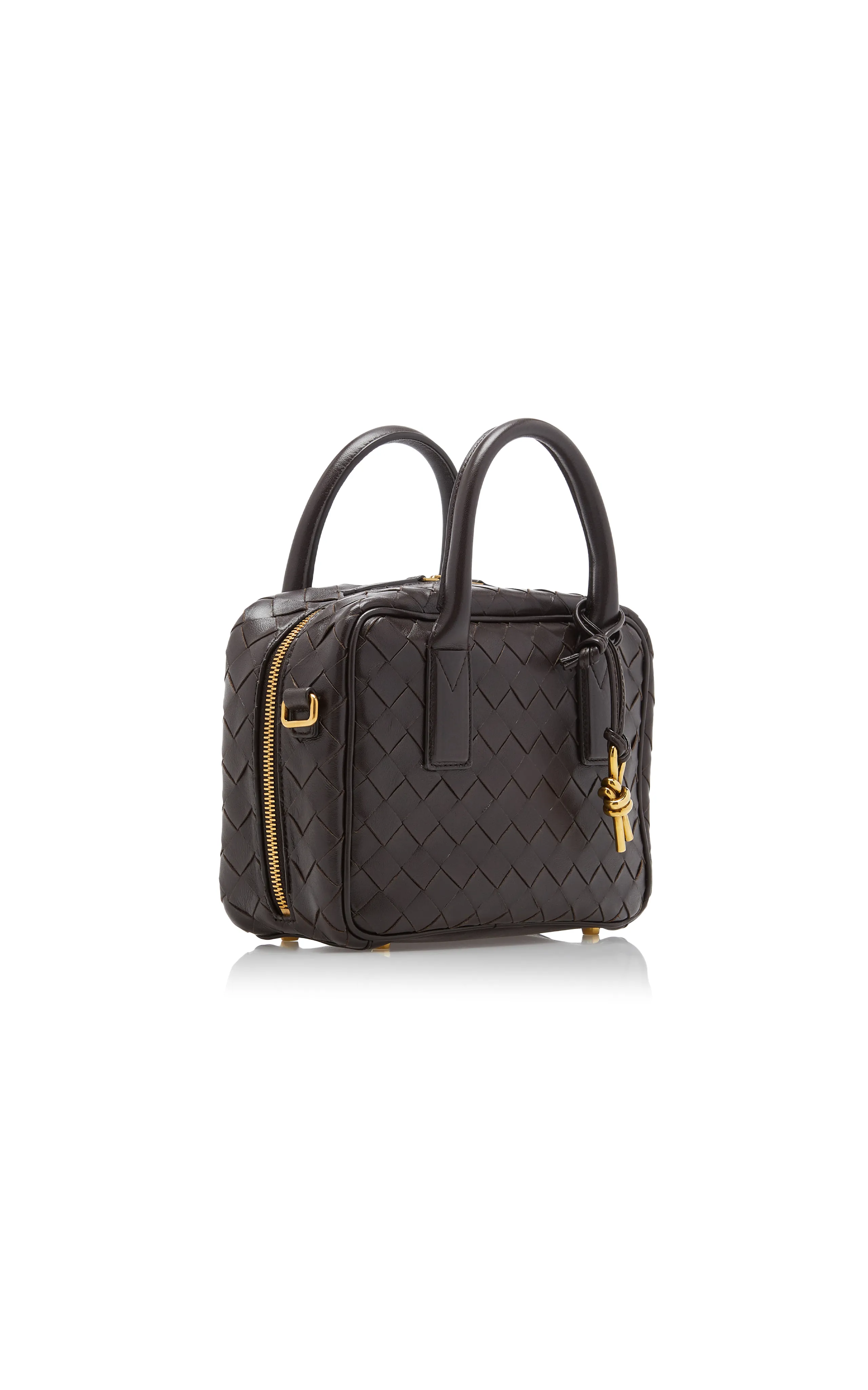 Bottega Veneta Small Getaway Intrecciato Leather Bag