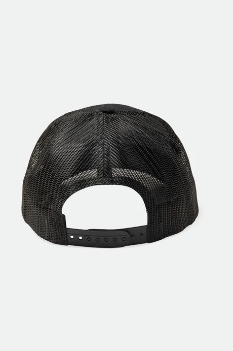 Brixton Crest Netplus Tricker Hat (Black)