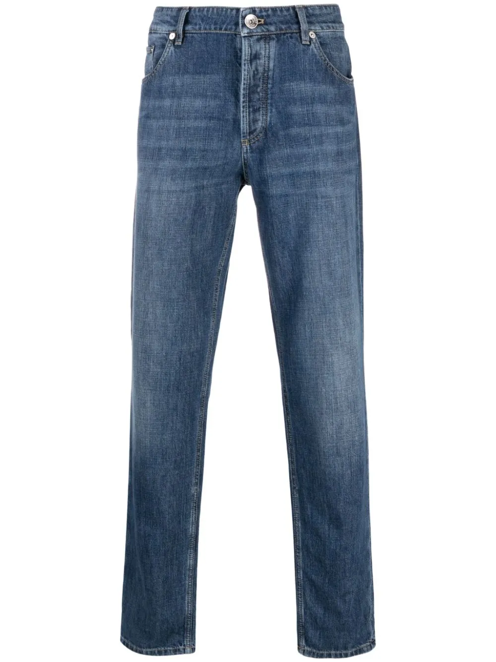 Brunello Cucinelli    Brunello Cucinelli Traditional Fit Denim Jeans