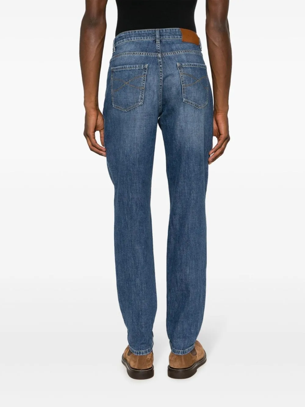 Brunello Cucinelli    Brunello Cucinelli Traditional Fit Denim Jeans