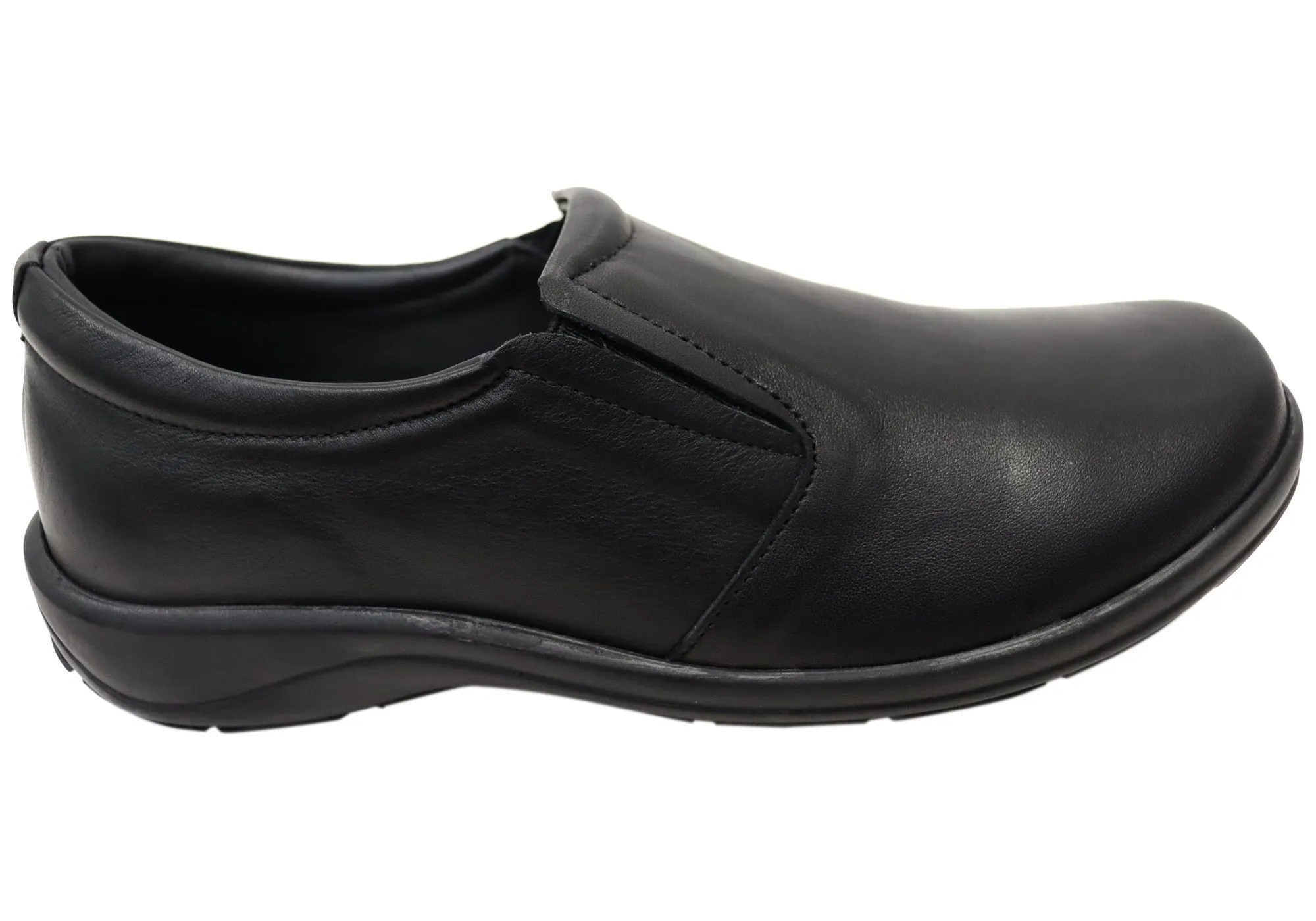 Cabello Comfort Dove Extra Wide Womens Leather Comfortable Shoes