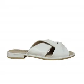 Caprice 27100 42 102 | White Nappa | Womens Mule Sandals