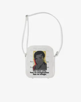 CDG Shirt  Andy Warhol Shoulder Bag White/Print H 