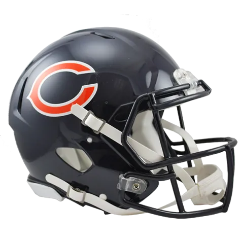 CHICAGO BEARS FULL SIZE RIDDELL SPEED REPLICA HELMET