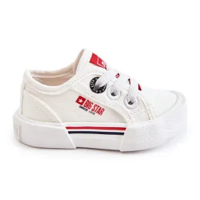 Children's Low Sneakers Big Star JJ374160 White