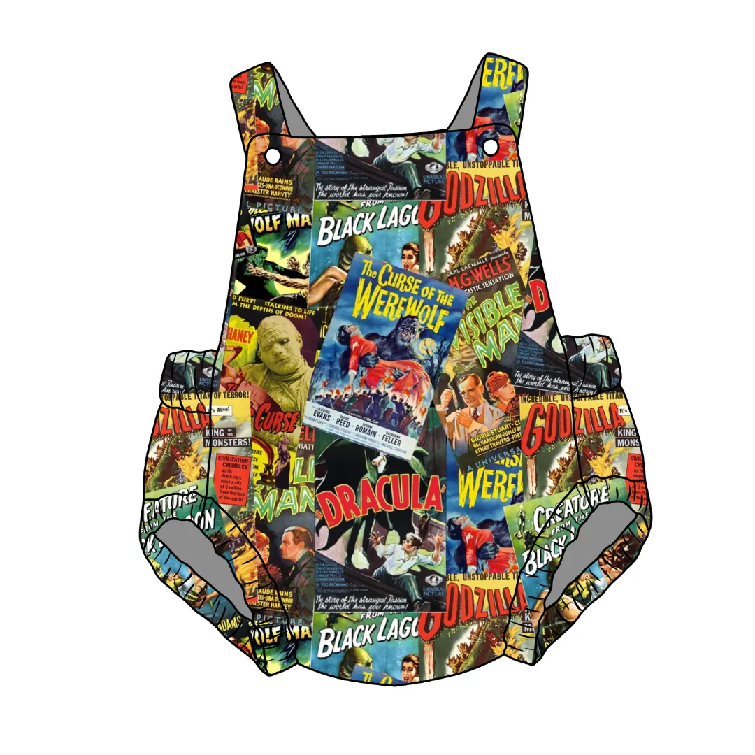 Classic M0nster Unisex Baby Romper