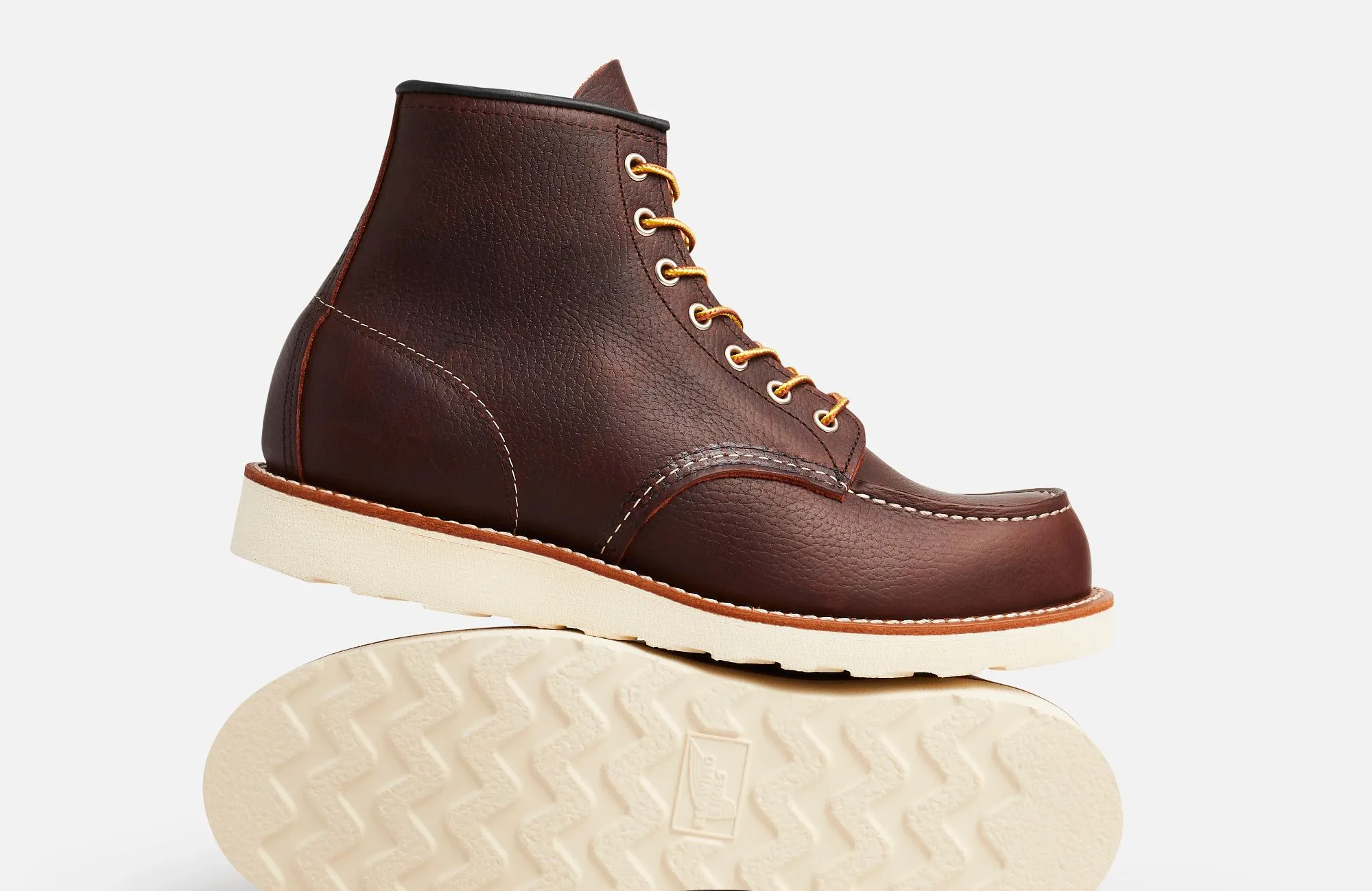 Classic Moc Men's 6-Inch Boot in Briar Oil-Slick Leather     