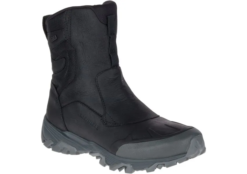 Coldpack Ice+ 8" Zip Polar Black Waterproof Winter Boot