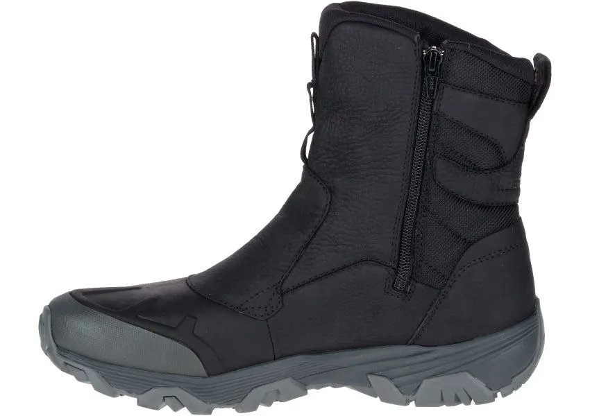 Coldpack Ice+ 8" Zip Polar Black Waterproof Winter Boot