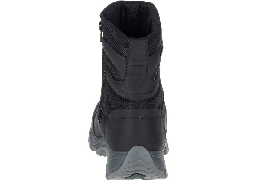 Coldpack Ice+ 8" Zip Polar Black Waterproof Winter Boot