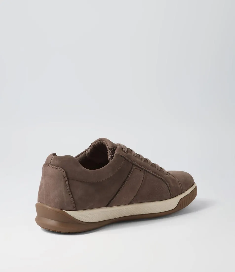 COLORADO Edo Taupe Tumble Nubuck Sneakers