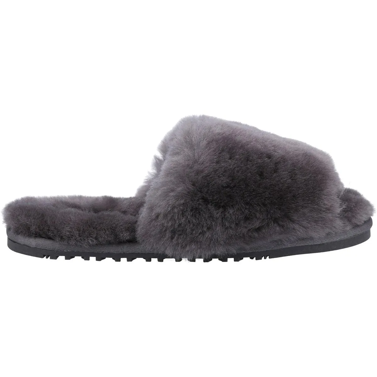 Cotswold Westfield Sheepskin Mule Slipper Grey