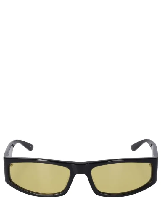 Courreges   Techno squared acetate sunglasses 