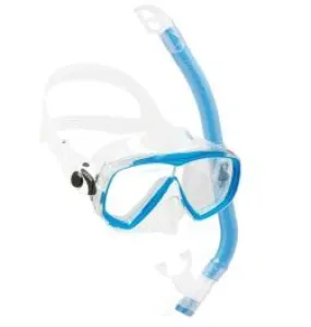 Cressi Estrella Junior & Top Snorkeling Goggles - Blue