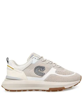 CRUYFF Fuzeknit Premium Knit Trainers - Cream