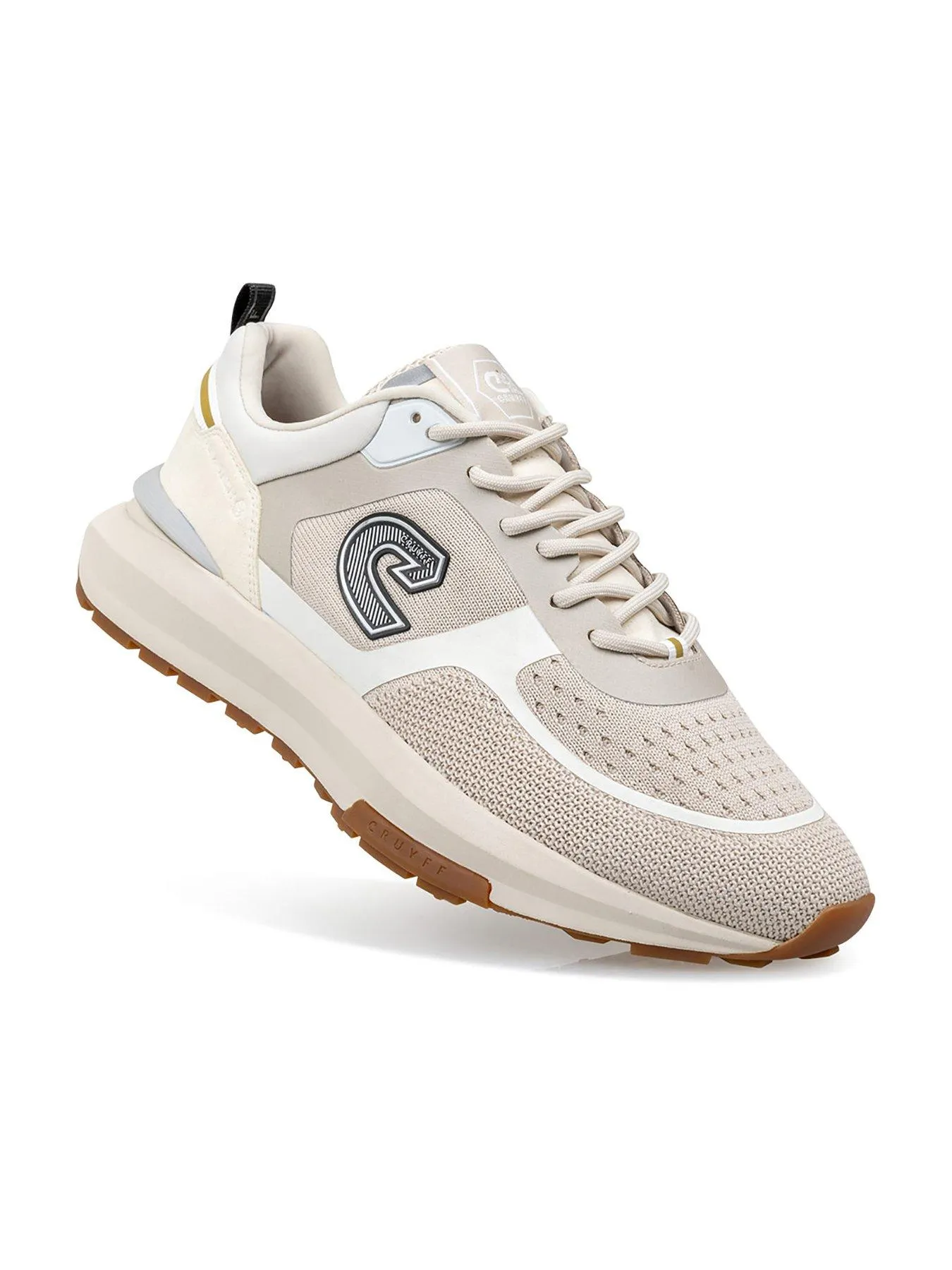 CRUYFF Fuzeknit Premium Knit Trainers - Cream