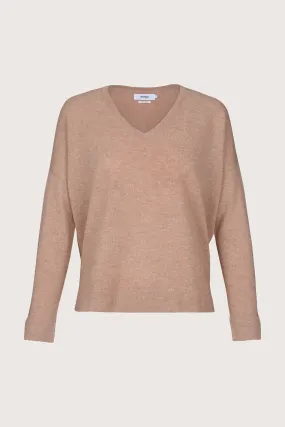 Dalia V-Neck Jumper Safari